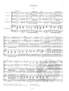Sinfonia d-Moll von Johann Christoph Friedrich Bach 