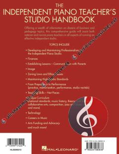 The Independent Piano Teacher's Studio Handbook 