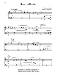 Bach First Lessons In Bach von Johann Sebastian Bach 