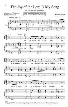 The Joy Of The Lord Is My Song von Glenn Wonacott (Download) 