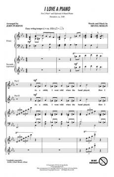 I Love A Piano von Irving Berlin (Download) 
