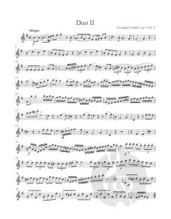 6 Duos op. 11 von Giuseppe Maria Cambini für zwei Querflöten im Alle Noten Shop kaufen