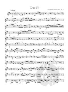 6 Duos op. 11 von Giuseppe Maria Cambini für zwei Querflöten im Alle Noten Shop kaufen