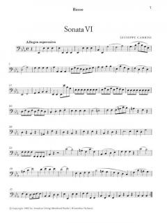6 Sonaten Band 2 (Giuseppe Maria Cambini) 