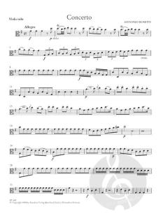 Concerto in G-dur für Viola und Orchester von Antonio Rosetti im Alle Noten Shop kaufen