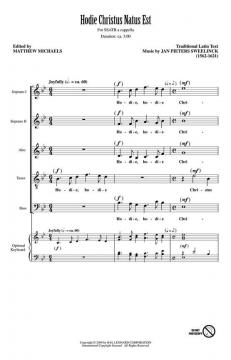 Hodie Christus Natus Est von Jan Pieter Sweelinck (Download) 