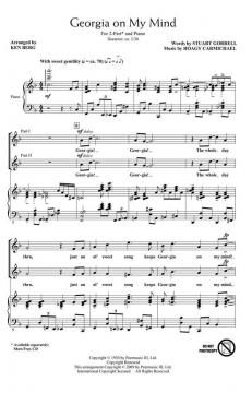 Georgia On My Mind von Hoagy Carmichael (Download) 