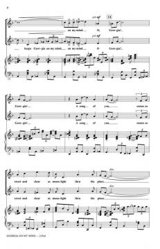 Georgia On My Mind von Hoagy Carmichael (Download) 