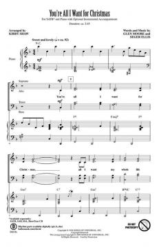 You're All I Want For Christmas von Kirby Shaw (Download) 