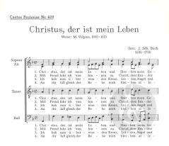 Christus, der ist mein Leben (J.S. Bach) 
