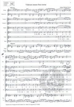 Viderunt omnes fines terrae von Michael Haydn 