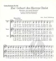 Zur Geburt des Herren Christ (Josef Schönberg) 