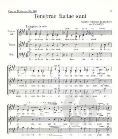 Tenebrae factae sunt (Marc Antonio Ingegneri) 