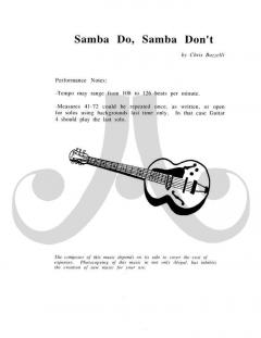 Samba Do, Samba Don't von Chris Buzzelli 