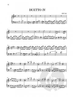 Vier Duette BWV 802-805 von Johann Sebastian Bach 