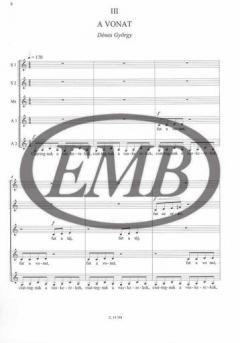 Gyermekláncfü für Kinderchor 