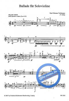 Ballade von Karl Ottomar Treibmann 