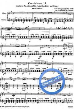 Cantabile, op. 17 (Niccolò Paganini) 