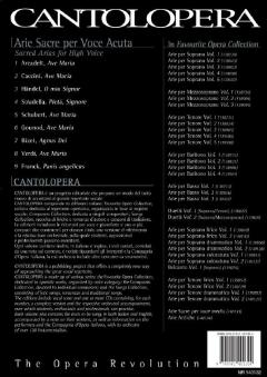 Cantolopera: Arie Sacre 