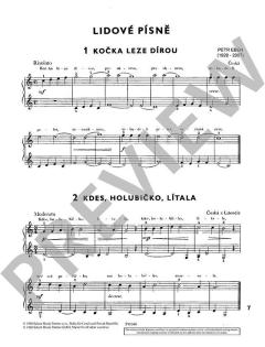 Volks- und Weihnachtslieder von Petr Eben 