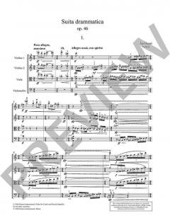 Suita drammatica op. 46 von Jan Zdenek Bartos 
