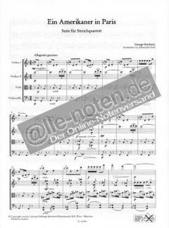 Ein Amerikaner in Paris von George Gershwin 