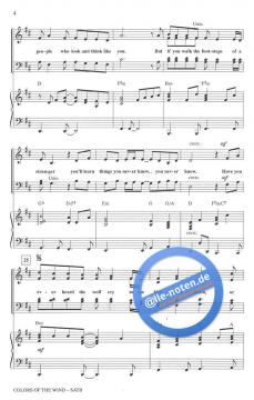 Colors Of The Wind (Alan Menken) 
