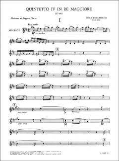 6 Quintetti Nr. 4 D-Dur (Luigi Boccherini) 