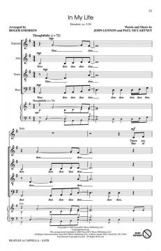 Beatles A Cappella von The Beatles (Download) 