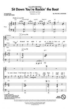 Sit Down You're Rockin' The Boat von Frank Loesser (Download) 