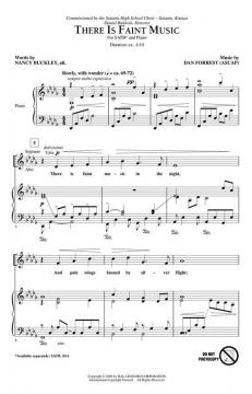 There Is Faint Music von Dan Forrest (Download) 