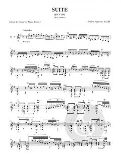 The Solo Lute Works Of Johan Sebastian Bach von Frank Koonce 