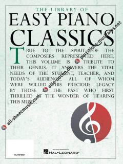 Library Of Easy Piano Classics 