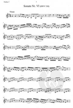 Trio-Sonaten 1 von Johann Sebastian Bach 