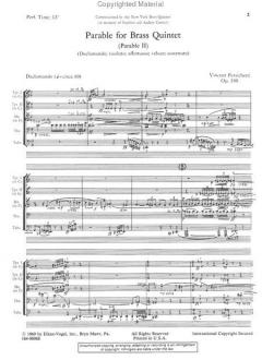 Parable (Parable Ii) (Vincent Persichetti) 