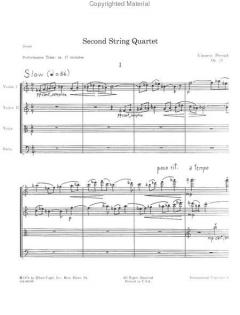 Second String Quartet Op. 24 von Vincent Persichetti 
