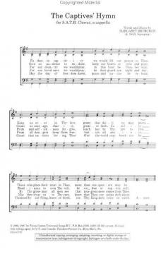The Captives' Hymn (Margaret Dryburgh) 