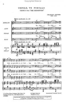 Unfold, Ye Portals (Charles Gounod) 