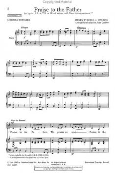 Praise To The Father (Henry Purcell) 