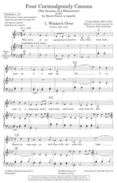 Four Curmudgeonly Canons (P. D. Q. Bach) 