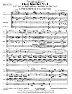 Flute Quartet No. 1 von Gary Schocker 