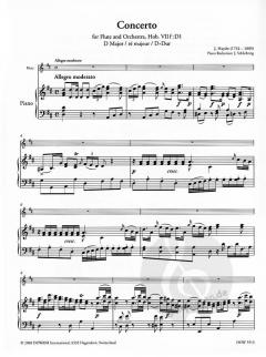 Konzert für Querflöte und Orchester Hob VIIf:D1 in D-Dur von Joseph Haydn im Alle Noten Shop kaufen