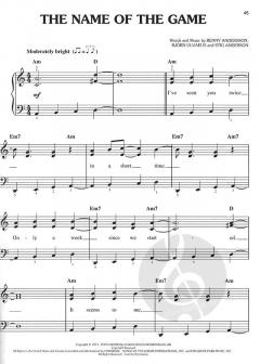 Mamma Mia! (Easy Piano) von ABBA 
