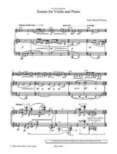 Sonata von Peter Maxwell Davies 