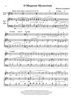O Magnum Mysterium von Morten Lauridsen 