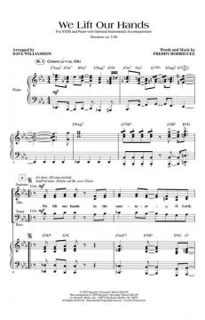 We Lift Our Hands (Dave Williamson) 