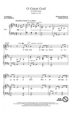 O Great God von Dan Forrest (Download) 