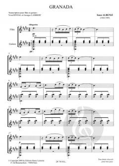 Granada von Isaac Albéniz 