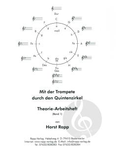 Mit der Trompete durch den Quintenzirkel von Horst Rapp im Alle Noten Shop kaufen