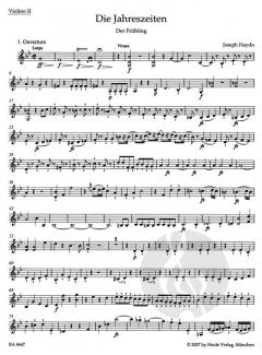 Die Jahreszeiten Hob. XXI:3 von Joseph Haydn 
